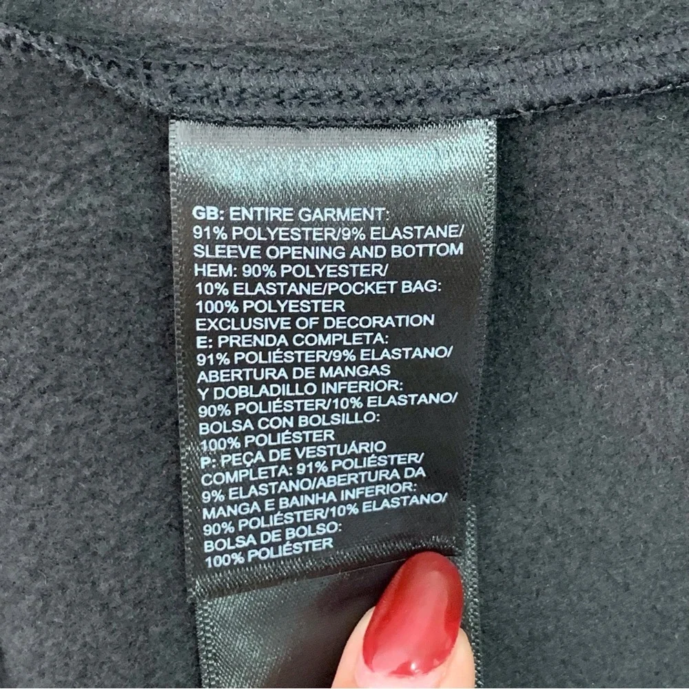 The North Face Boy's Black Tekno Pullover Hoodie Sweater Size Medium (10/12)